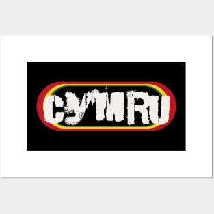 Cymru, authentic official Welsh supporter Posters and Art